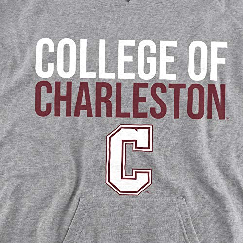 College of Charleston Official Stacked Youth Kids Boy/Girls Pull-Over Hoodie Sweatshirt2