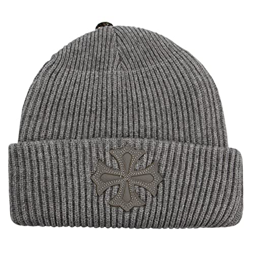 AYJS Gorro Cálido A Prueba De Frío De Moda para Mujer, Gorro De Punto De Invierno, Gorros De Invierno Suaves, Cómodo Elástico Transpirable, Estilos Casuales Sueltos De Invierno para Hombres Y Mujeres Cover