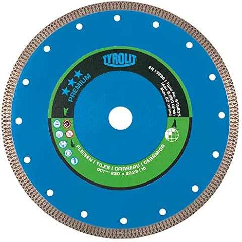 Tyrolit 639559 Premium Sierras Para Corte En Seco Cover