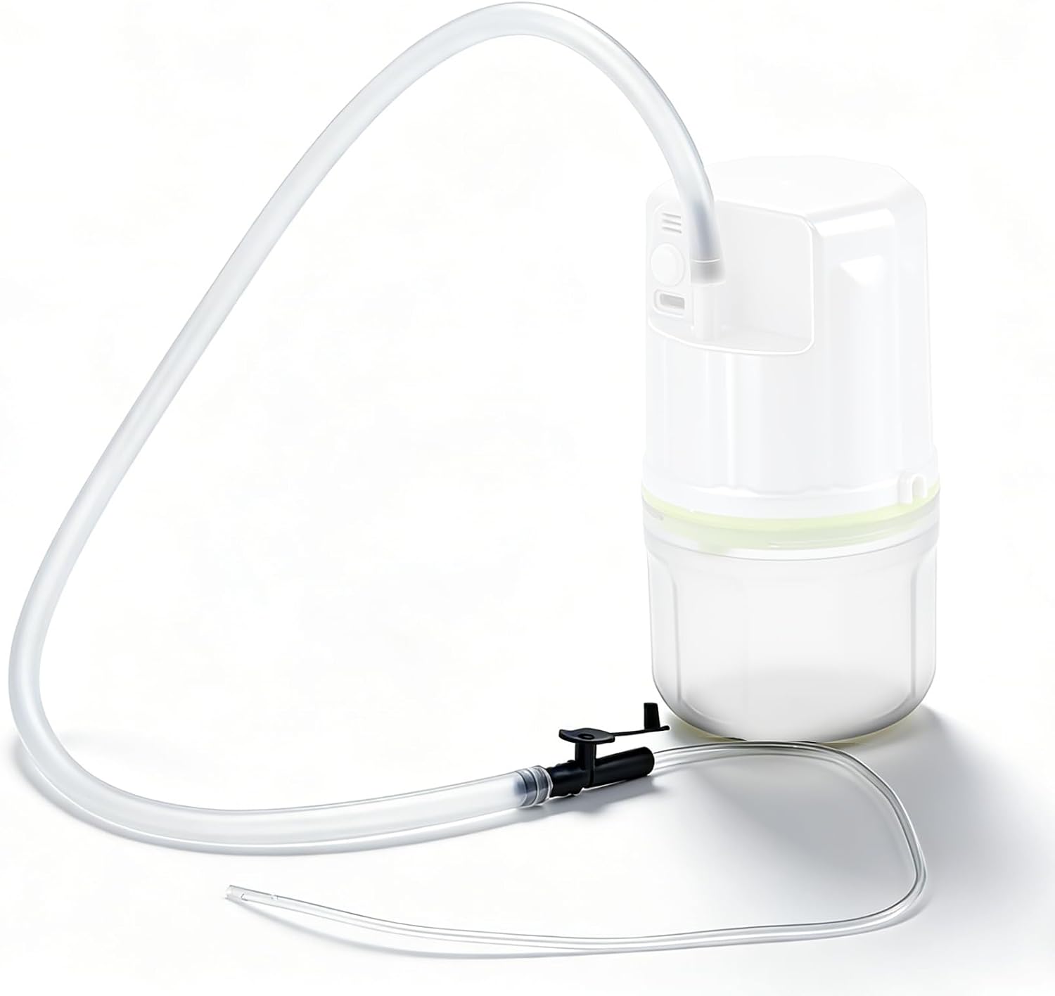 Replacement Suction Tube for Suction Device, 17.5 Inch(10 Pack) | with Silicone Control Valve, 3.3mm Diameter, Sterile Individually Wrapped, Individually Packaged, Flexible & Durable