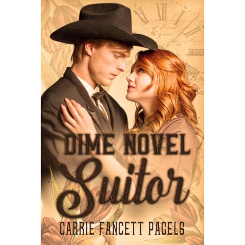 Dime Novel Suitor Audiolibro Por Carrie Fancett Pagels arte de portada