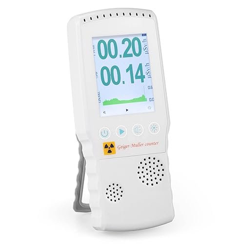 Rays Geiger Detector de radiación de contador Equipo paranormal para caza de fantasmas, mejoras para el hogar, industria, inspección de productos