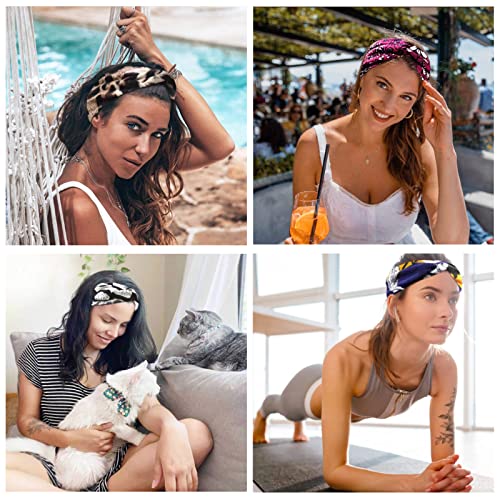 Kavya-Bandeau-Cheveux-Femme-Large-Elastique-Doux-Boho-Mince-Bandana-Accessoires-Headband-Cheveux-Femme-Yoga-Sport-6-Pcs-B