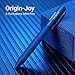 Origin-Joy Mini EDC Bolt Action Tactical Pen, Retractable Tungsten Steel Tip, Compatible with Both Ballpoint and Gel Refills (OD Green)