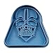 Cuticuter Star Wars Darth Vader Taglierina per Biscotti Blu, 8 x 7 x 1,5 cm