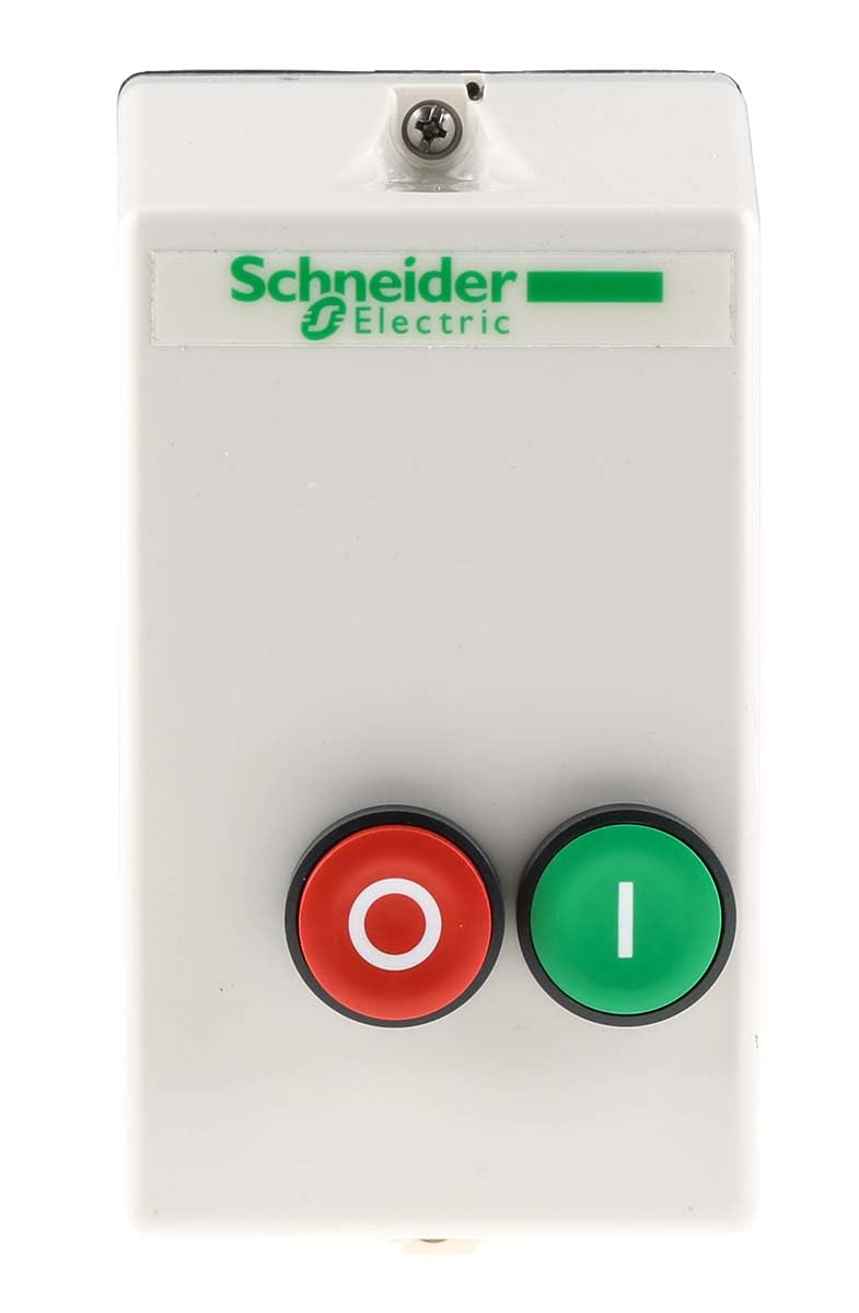 Schneider Electric, TeSys LE - enclosed DOL starter - 9 A - 230 V AC coil, LE1D09P7