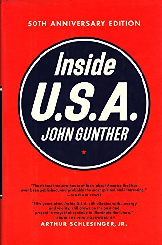 Inside the U.S.A. by John Gunther (1997-01-30) B01K2P8V12 Book Cover