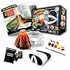 51h Lfwzill - STEAM Volcano Lab VR - Build and Erupt Your Own Volcano - Virtual Reality Kids Science Kit, Book and Interactive STEAM Learning Activity Set