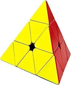 Cubo Mágico Profissional Pyraminx MoYu Pirâmide Sem Adesivo
