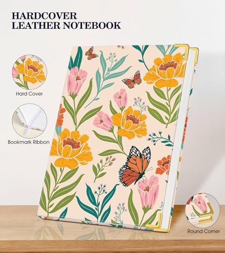 Carnet de notes A5 en cuir idéal pour la prise de notes