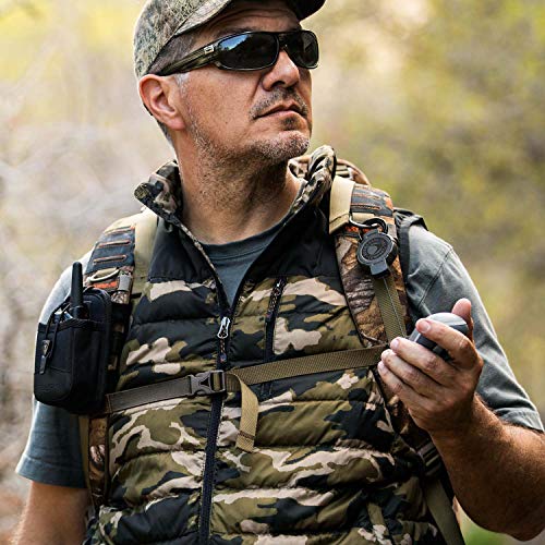 Boomerang Tool Hunting XD Retractable Gear Tether, Belt Clip, 36" Retractable Cord, 14 oz. Retraction, Green Polycarbonate Case, Universal Attachment - Thumbnail 3
