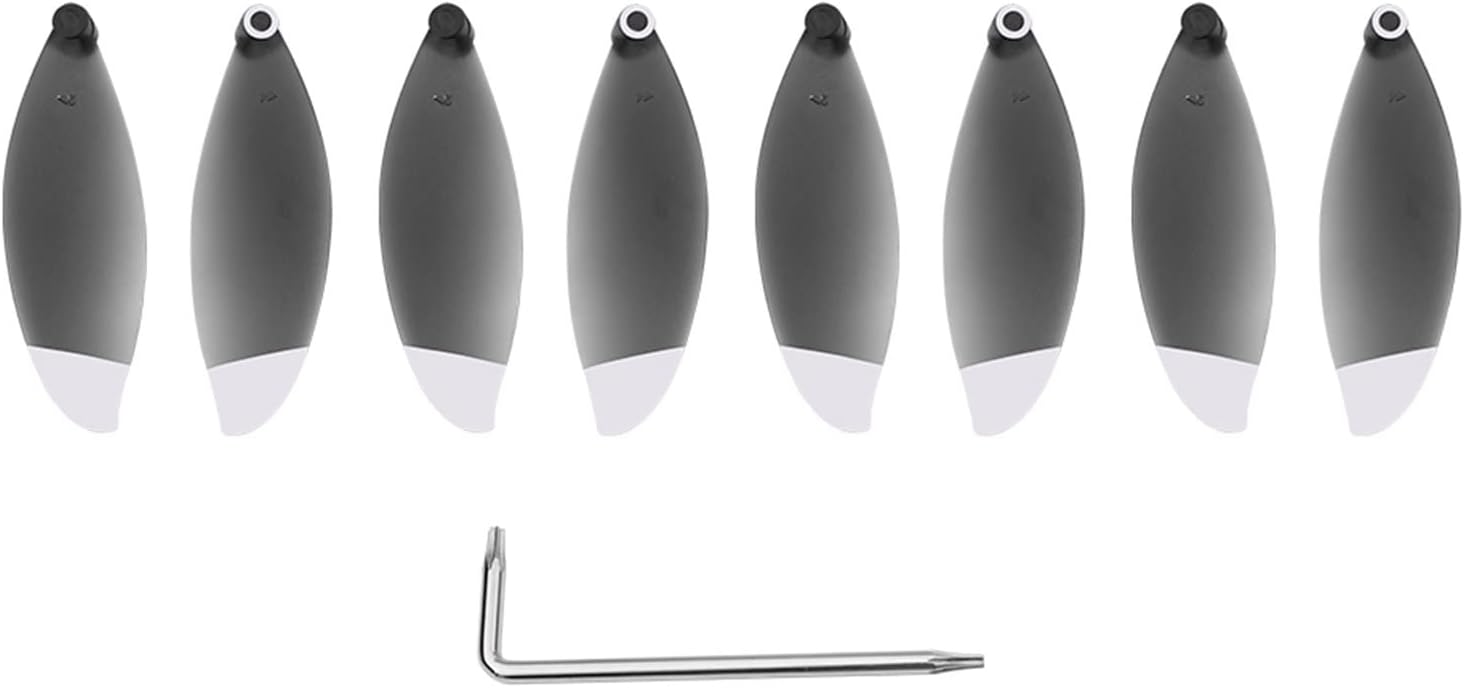 8pcs Propeller Props CW CCW Replacement Accessory Spare Parts Wing Fans Blade With Tool Kits, For Parrot Anafi 4K Camera Drone Drone Propeller Set(White)