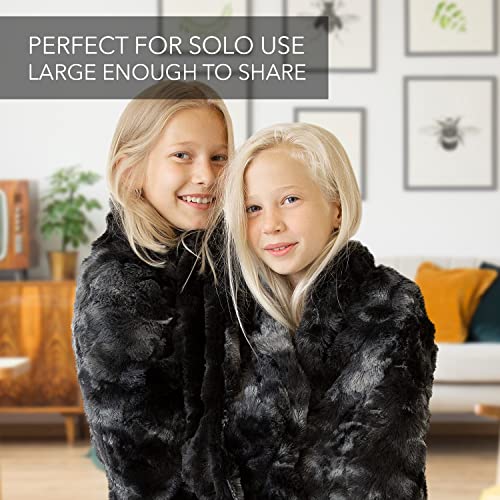 Luxury Plush Blanket - Cozy, Soft, Fuzzy Faux Fur Throw Blanket For Couch - Ideal Comfy Minky Blanket For Adults For Cold Nights By Everlasting Comfort #TOP5