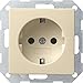 Produktbild Gira Steckdose SCHUKO 018801 System 55 cremeweiss, 250 V