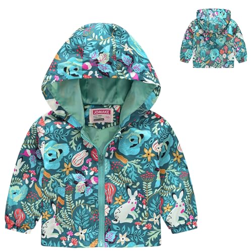 Toddler Windproof Jacket Planet Print Outdoor Hooded Outerwear Boys Girls Stylish Lightweight Zip Up Windbreaker Coat2