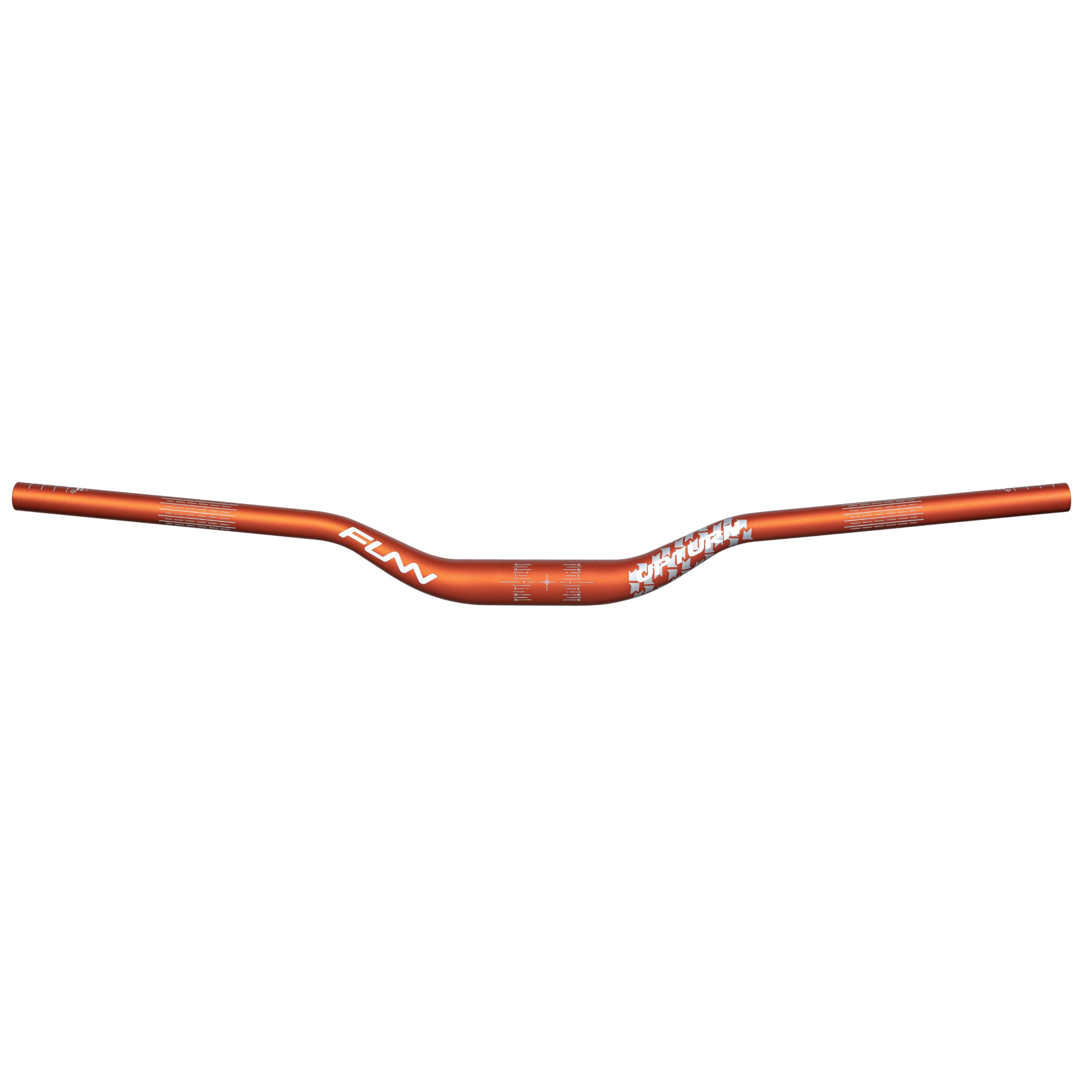 Funn Upturn High-Rise Mountain Bike Handlebar with Bar Clamp 35mm and Width 800mm, Durable and Lightweight Alloy Riser Handlebar for MTB and BMX Bike, Rise 40mm MTB Handlebar (Orange)