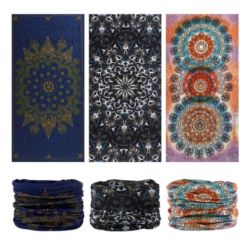 Image of VANCROWN Headband Neck Gaiter Head Wrap Headwear Face Mask Magic Scarf Bandana for Men and Women