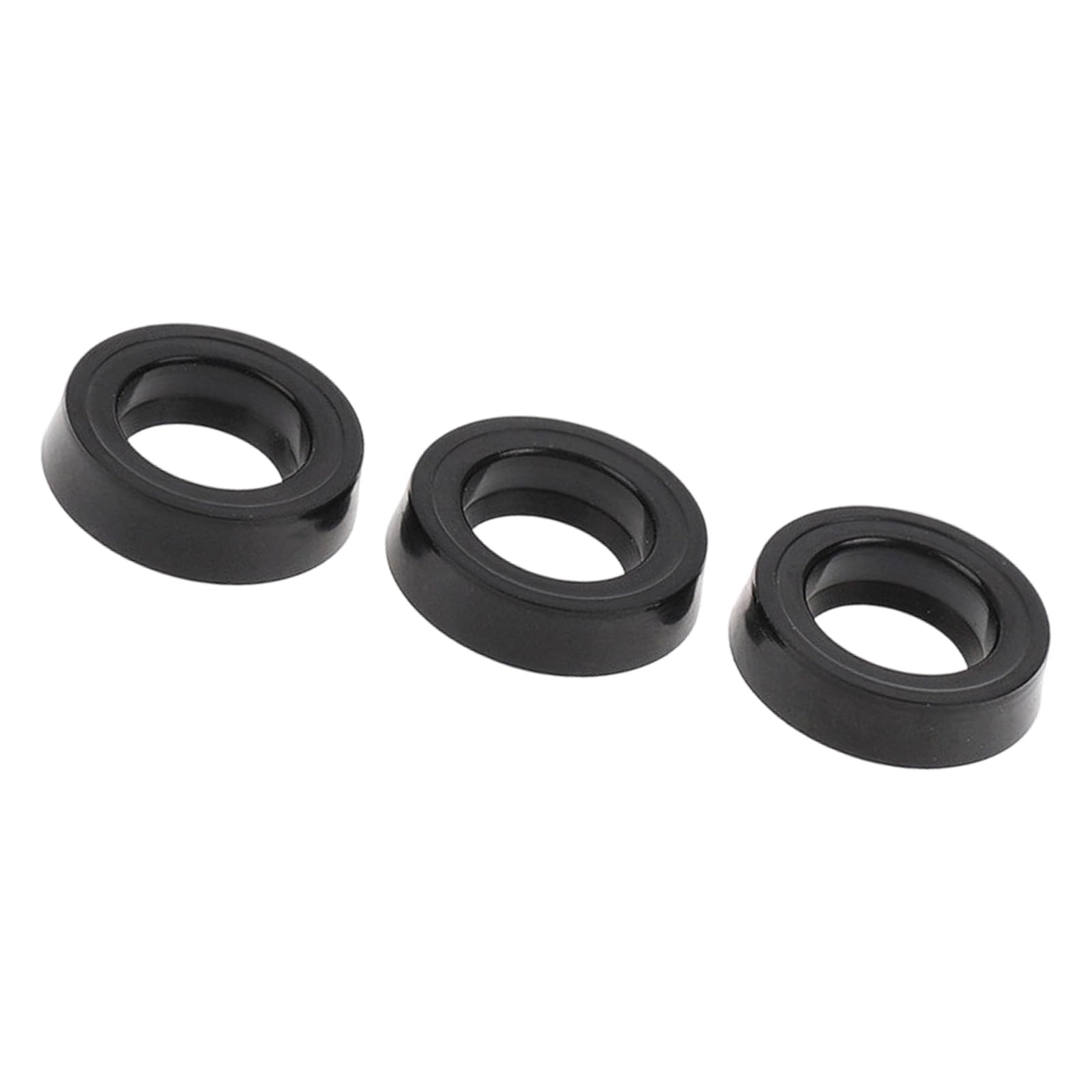 Piceioep Black 3Pcs Rubber Seal Gasket 12X20x5mm / 12X20x5.3mm Replacement For High Pressure Power Washer Easy Replacement Rubber Seal For Pressure Washer
