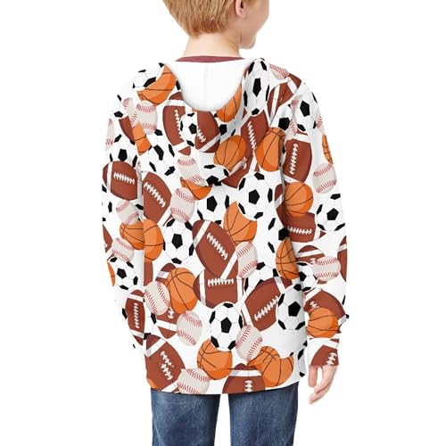 Girls Zip Up Hoodies Spring Casual Long Sleeve Sweatshirts Jackets with Kangaroo Pockets4