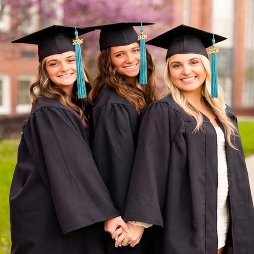 Image of GraduationMall Single&Multiple Color Graduation Tassel with 2026 Year Charm 9 inch
