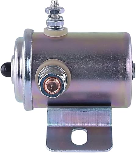 Miniatura 2 de RAREELECTRICAL Nuevo interruptor de solenoide de arranque positivo Prestolite de 3 postes compatible con 1114207 1114545 1889797