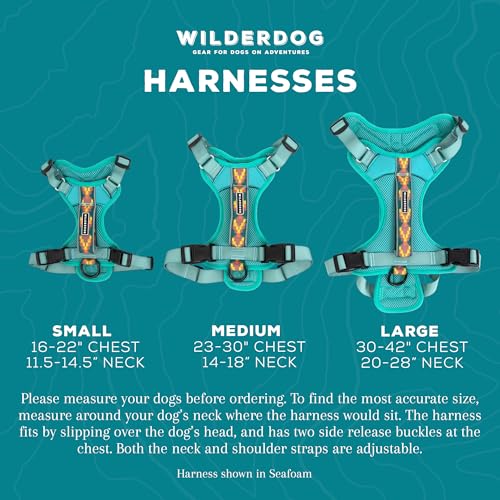 Wilderdog-Lightweight-Dog-Harness-with-Reflective-Straps-Large-Huckleberry Wilderdog Lightweight Dog Harness with Reflective Straps Large Huckleberry