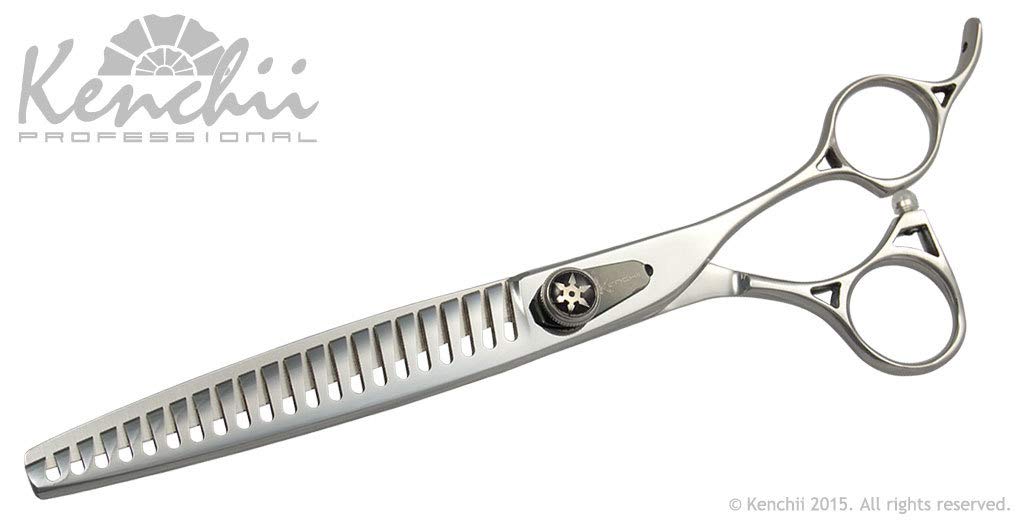 Shinobi Grooming Texturizing Thinning Shears By Kenchii (21T - 7.5" Blender)