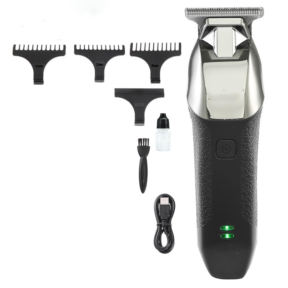 Pro Hair Clipper, Hair Clipper Blade Oil Head Electric Hair Clipper Electric USB Style Hair Clipper for Men Carving Trim