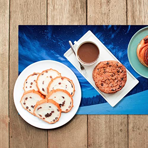 Set de table antidérapant bleu pour protéger la table des plats chauds - 7