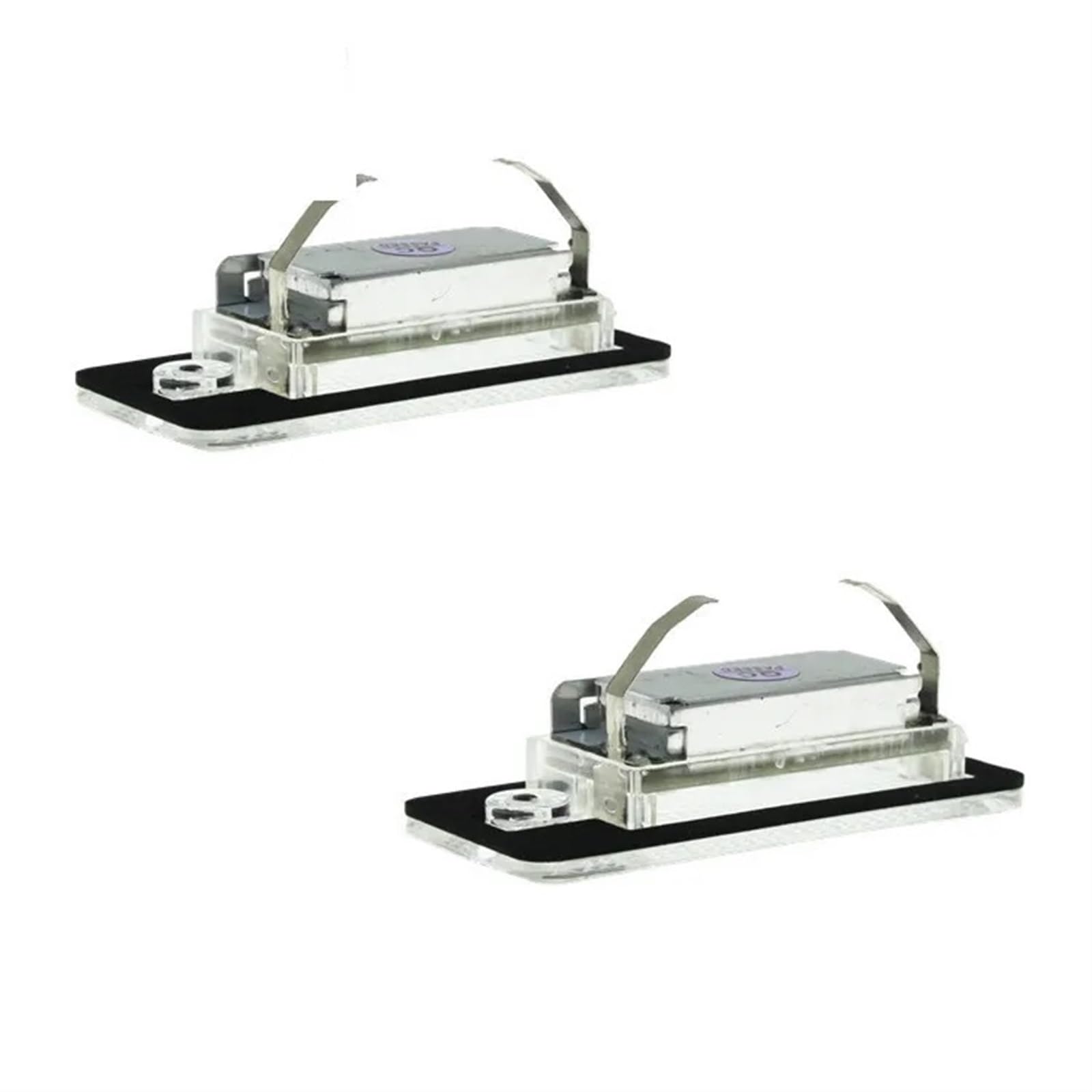 Luces LED matricula Luces LED para matrícula de Coche para A3/S3 A3 Cabriolet A4/S4 B6 A4/S4 B7 A6/C6 S6 A8/S8 Q7 RS4 RS6 Plus Lámpara Luz Matrícula