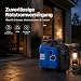 LDHTHOPI Inverter Stromerzeuger 2350W Stromgenerator Benzin 4 Takt mit USB und 230V Steckdosen, Digitalanzeige, kompakt und leicht für Camping, Outdoor Reise, Wohnmobil