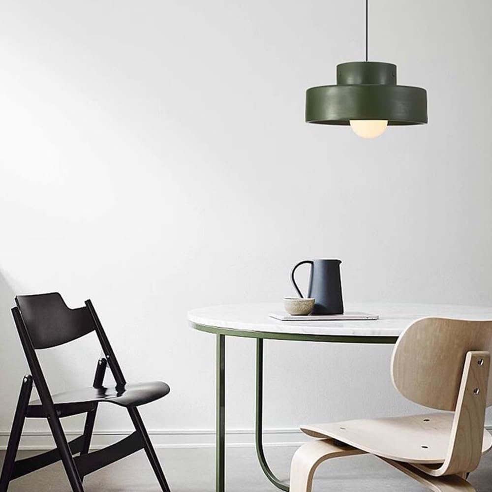 Lampadario Nordic Creative Long-Line, Lampada a Sospensione Moderna in Resina per Interni, Attacco E27, Altezza Regolabile, Lampada da soffitto, Stile Giapponese Wabi-Sabi, paralum
