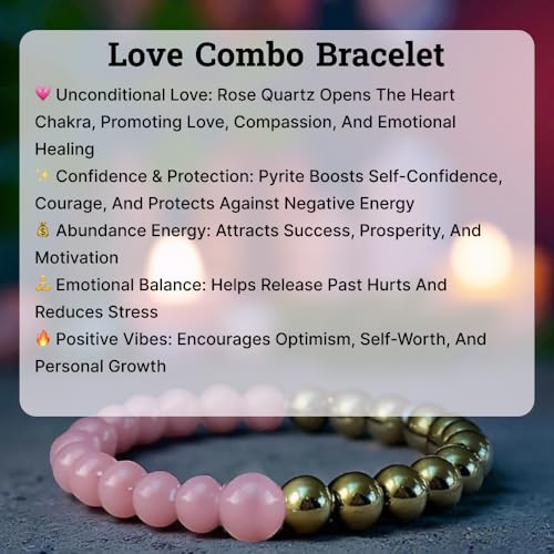 Image of Stone Bracelet for Men & Women | Natural Crystal for Wealth | Protection | Confidence & Success | Adjustable Healing Bracelet for Meditation | Reiki & Spiritual Energy