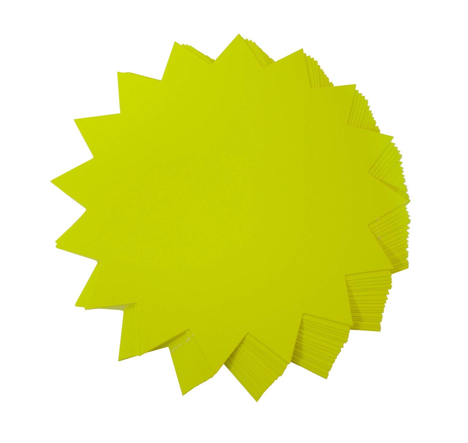 Folia 671 911 Advertising Symbol Star (Pack of 20) Yellow, Small - Image 2