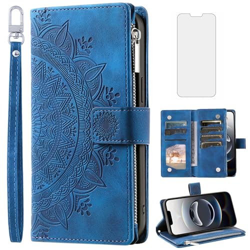 Coque iPhone 16e Asuwish bleu protection rigide mince DKTTQB US