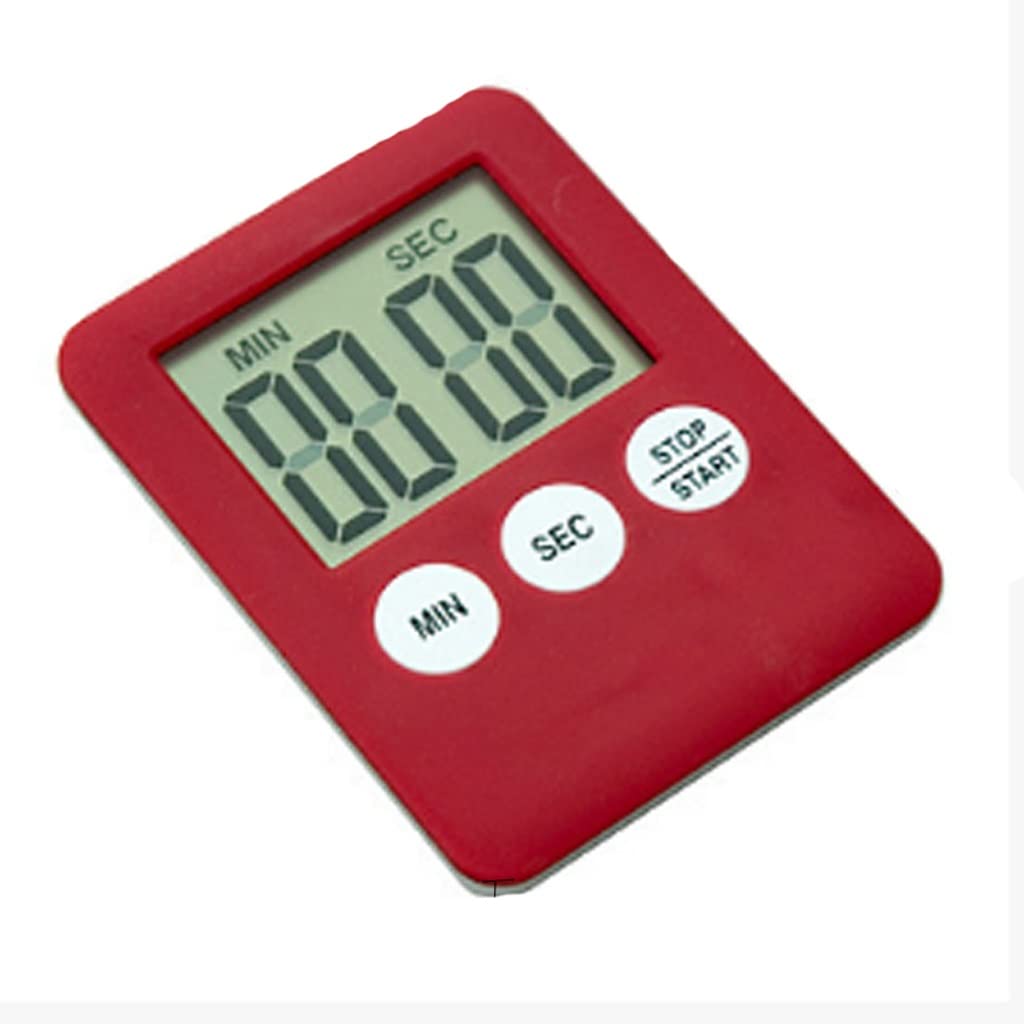 Temporizador de Cocina con Pantalla LCD Digital superdelgada, Reloj magnético con Temporizador de Cuenta Regresiva, cronómetro para Dormir, envío Directo (D) (A)