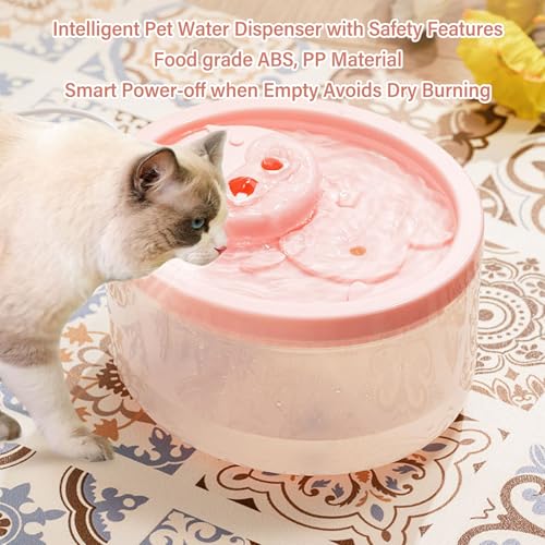 Fuente automática para gato y perro 1.3L circulación agua miniatura 2