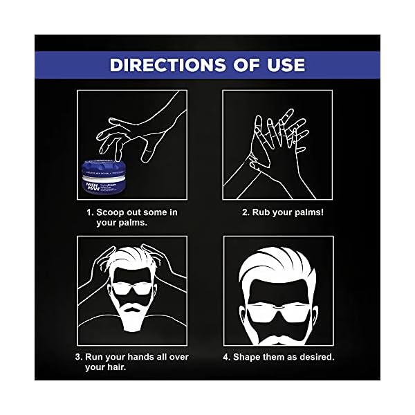 nishman Hair Styling Series (N.5 Cream Wax, 150ml)