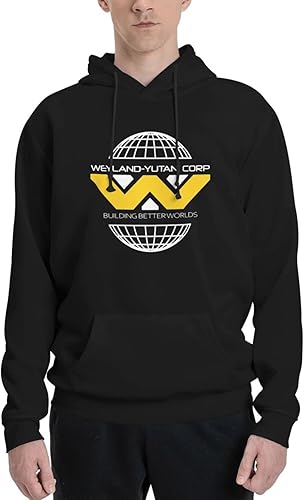 GHBC Weyland Yutani Corp Mans - Sudaderas con capucha con bolsillo