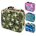 Insulated Durable Lunch Box Sleeve - Reusable Lunch Bag - Securely Cover Your Bento Box, Works with Bentology Bento Box, Bentgo, Kinsho, Yumbox (8"x10"x3") - Jet