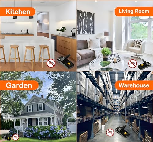 TREATY Reusable Mouse Traps for Indoors, Mouse Traps that Kill Instantly for Outdoor-Indoor | High Sensitive Instant Mice Traps for Indoors (4 Packs, 4, Pcs) TREATY Reusable Mouse Traps for Indoors, Mouse Traps that Kill Instantly for Outdoor-Indoor | High Sensitive Instant Mice Traps for Indoors (4 Packs, 4, Pcs)