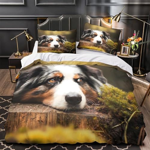 Housse de couette chien king en microfibre hypoallergénique et douce - 2
