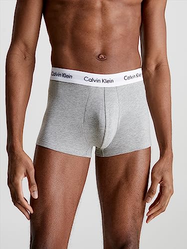 Image of Calvin Klein Cotton Stretch 3 Pack Low Rise Trunks