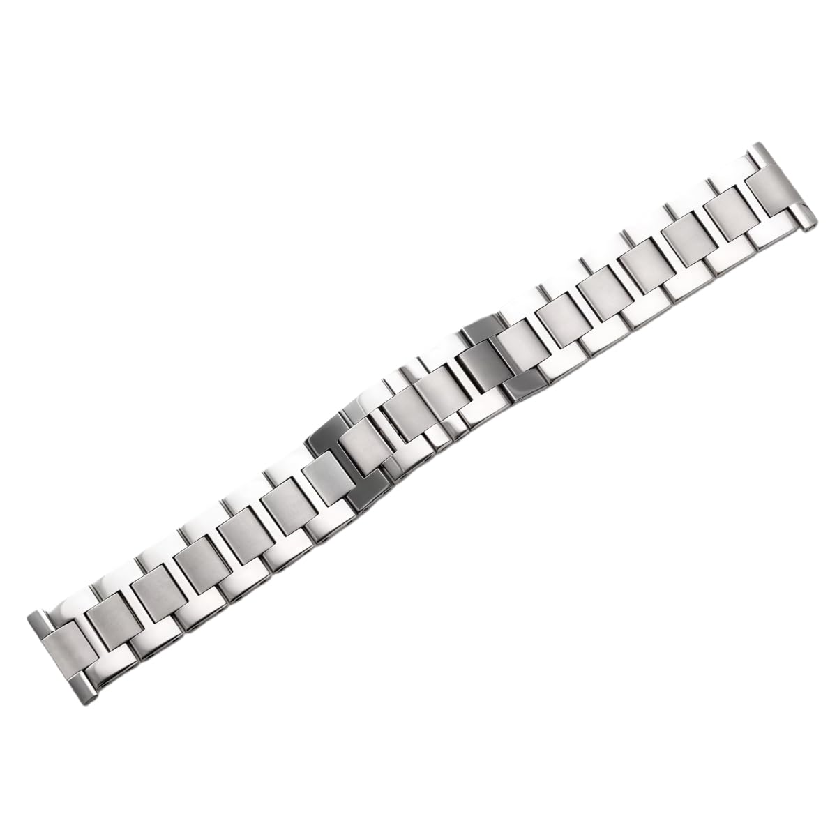 Bracelet Montre Acier Inoxydable Bracelet Métal Maillons Massif Rechange 16mm 17.5mm 23mm pour Cartier Tank