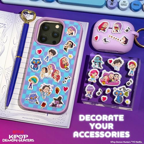 Image of Horizon Group USA Puffy Sticker Playset for Kids, Kpop Demon Hunters