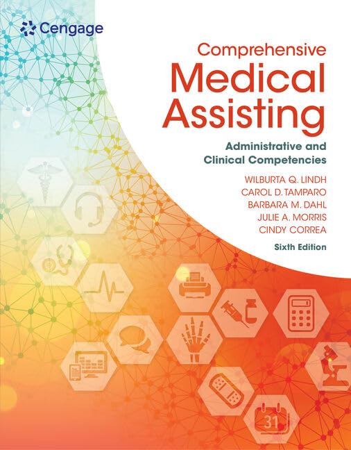 Bundle: Comprehensive Medical Assisting: Administrative and Clinical Competencies, 6th + MindTap Medical Assisting, 4 terms (24 months) Printed Access Card 6th Edition