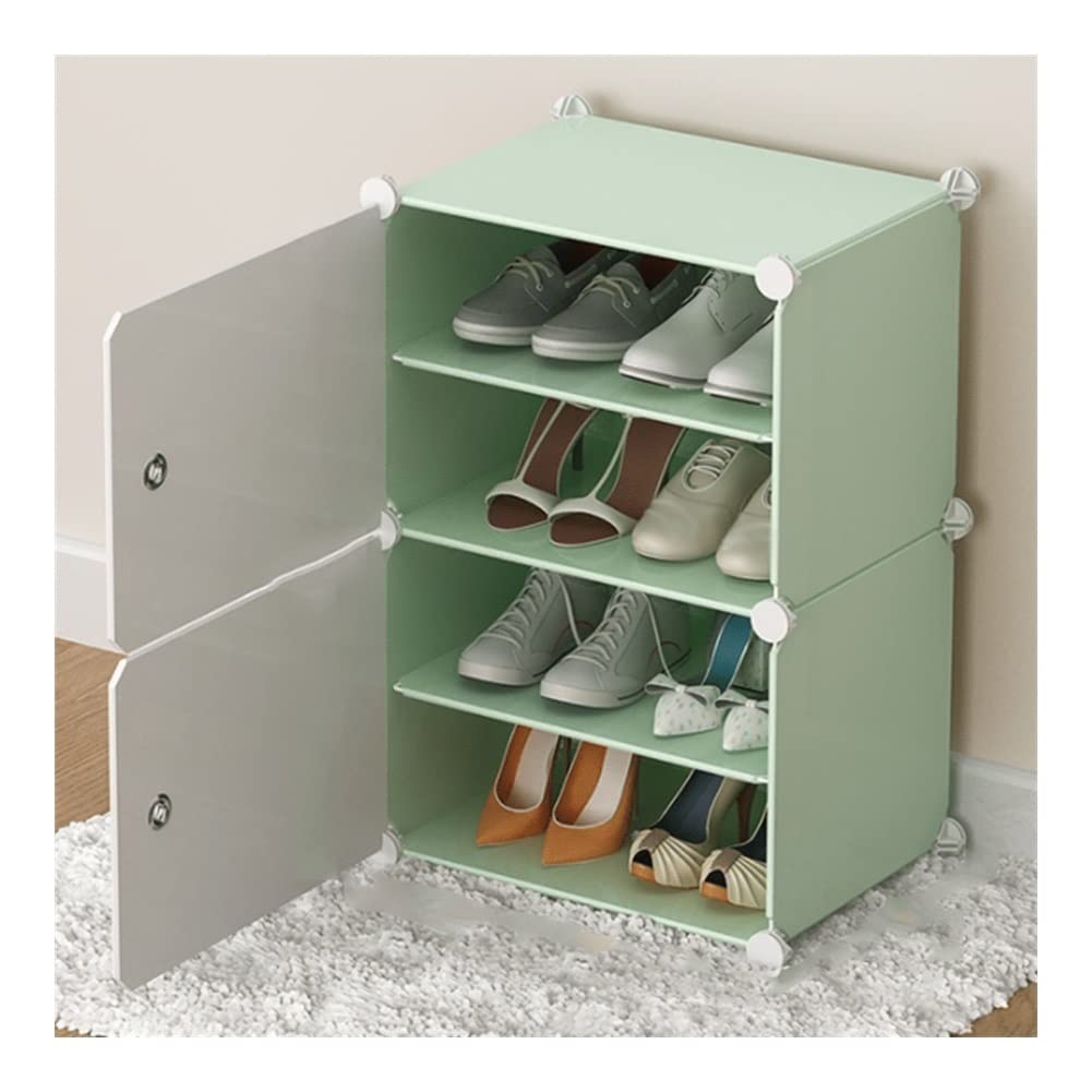 Scaffalatura Cubi Plastica LEADZM - Armadio Modulare Con Ante