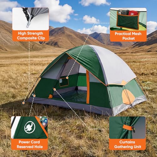 OLIXIS 2 Person Dome Tent