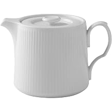 Royal Copenhagen White Fluted 1020509 Porcelain Teapot 75cl 17 cm x 11.5 cm x 11.5 cm White
