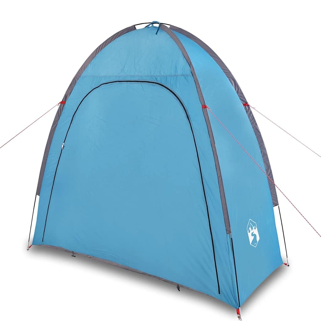 Tenda da campeggio, 200 x 163 x 190 cm, tenda con borsa per il trasporto, tenda leggera in poliestere con aste in fibra di vetro, per esterni e giardino, grigio e arancione